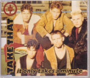 Take That (Boy Band) - It Only Takes A Minute - Cd