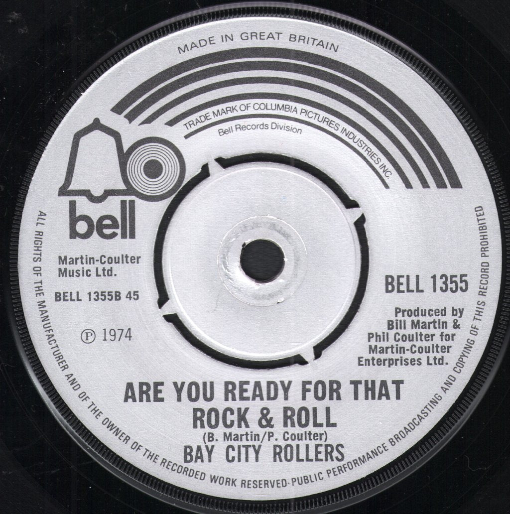 Bay City Rollers - Shang-A-Lang - 7 Inch
