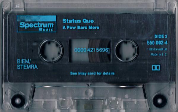 Status Quo - A Few Bars More - Cassette