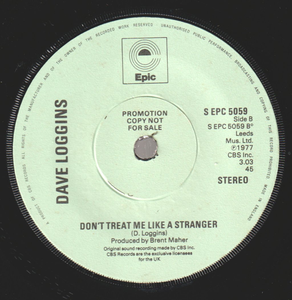 Dave Loggins - Three Little Words - 7 Inch
