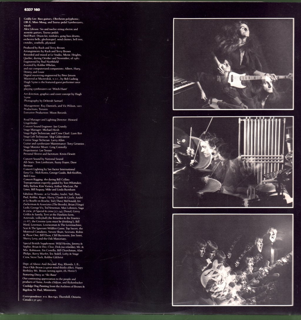Rush - Moving Pictures - Lp