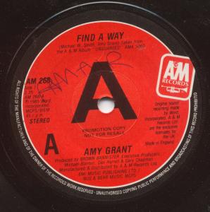 Amy Grant - Find A Way - 7 Inch