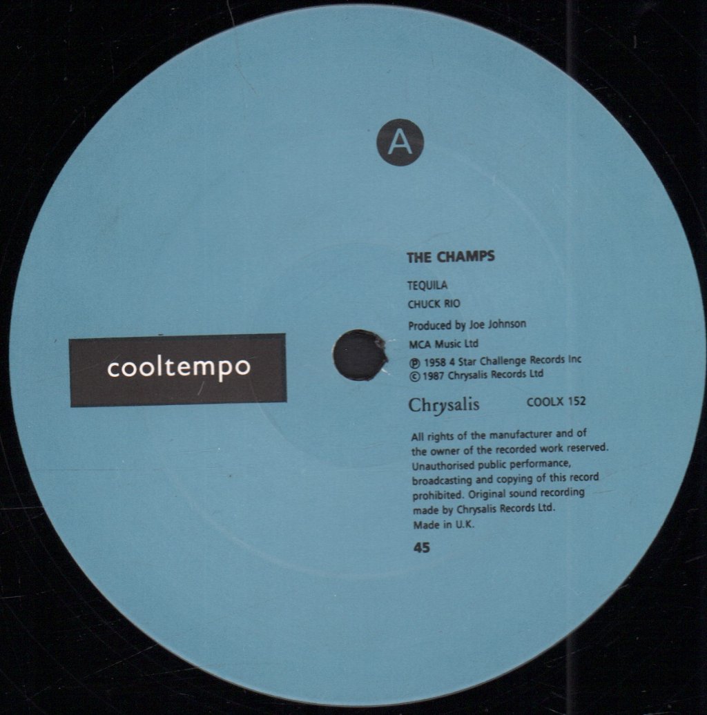 Champs (Rock N Roll Group) - Tequila - 12 Inch