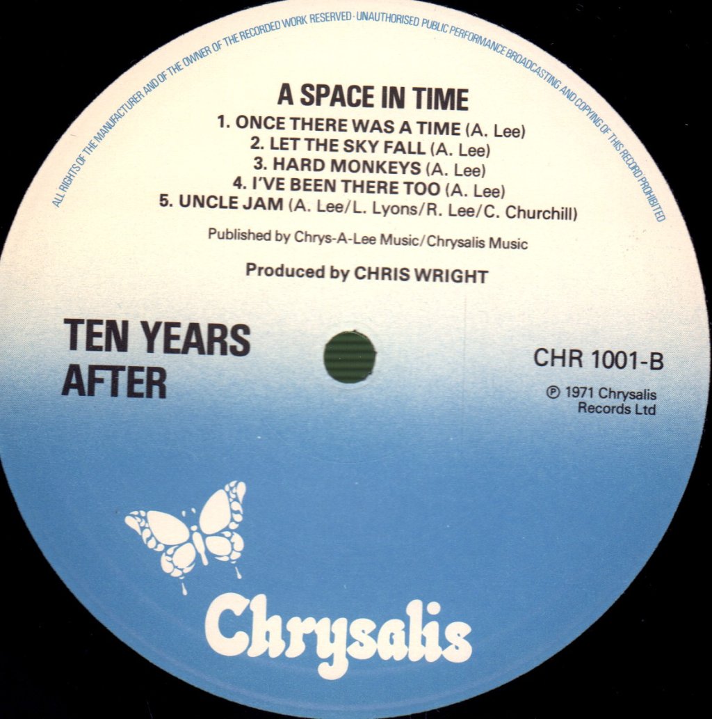 Ten Years After - A Space In Time - Lp