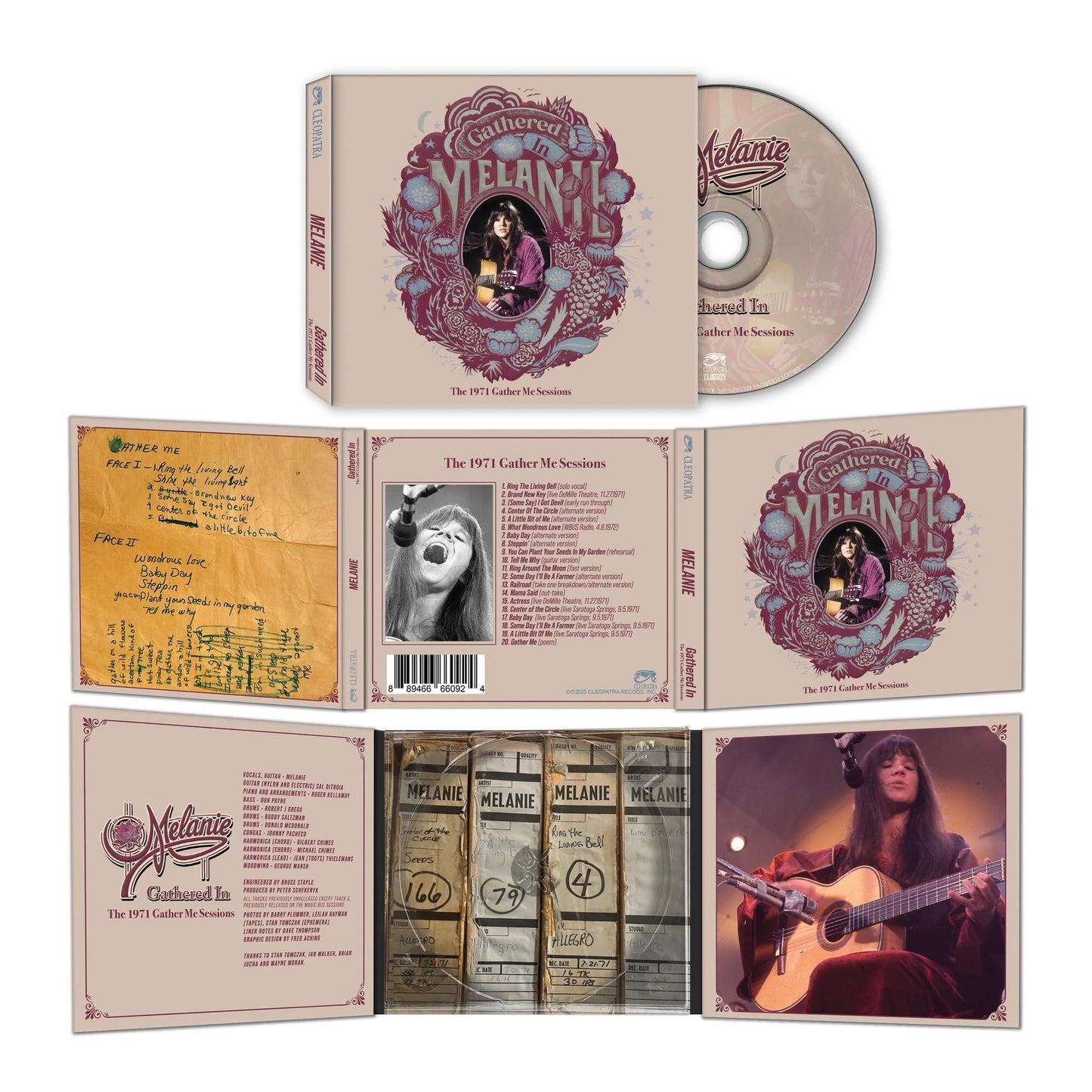 Melanie - Gathered In - the 1971 Gather Me Sessions - Cd
