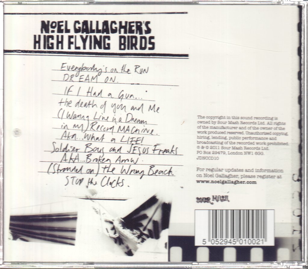 Noel Gallagher's High Flying Birds - Noel Gallagher's High Flying Birds - Cd