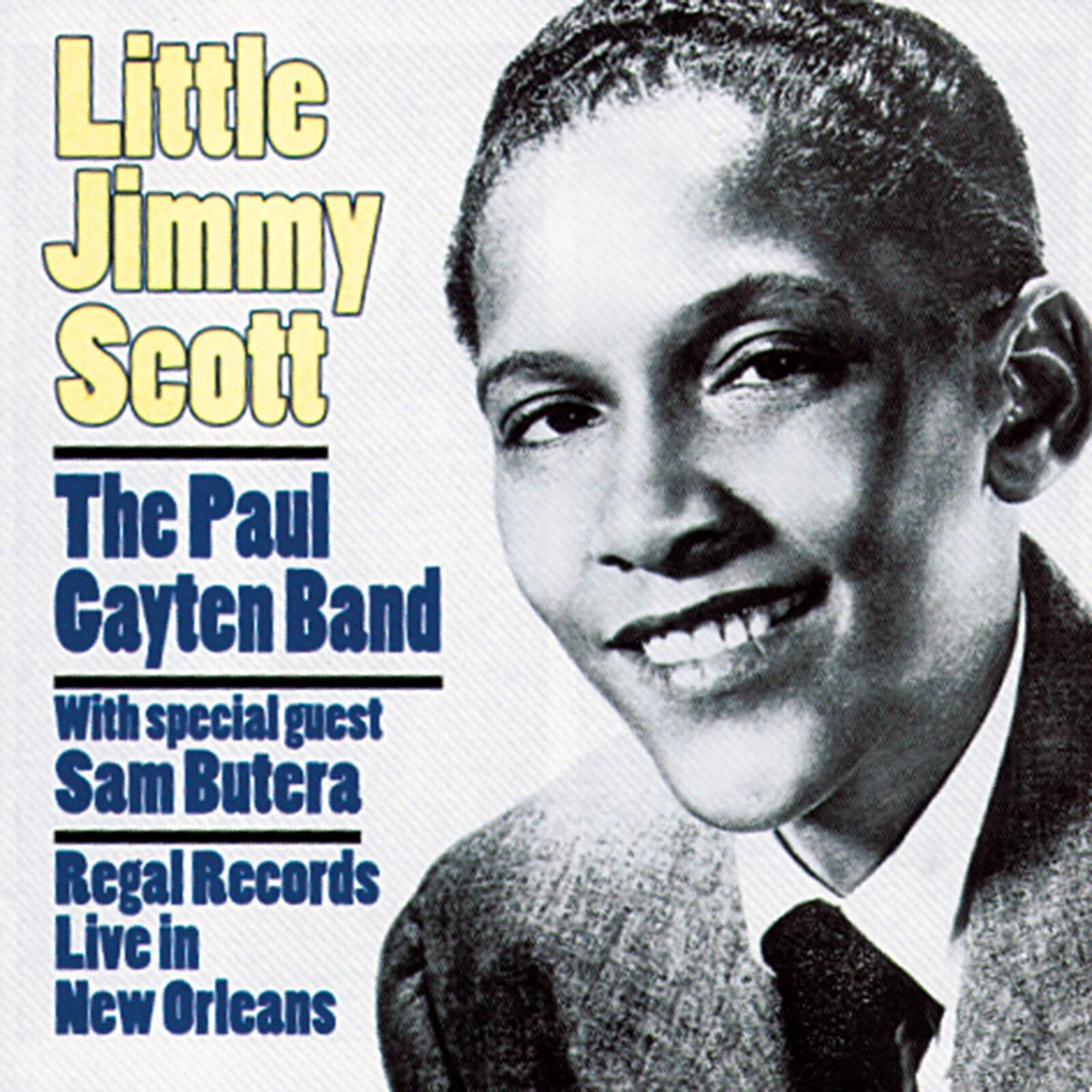 Little Jimmy Scott - Regal Records Live In New Orl - Cd