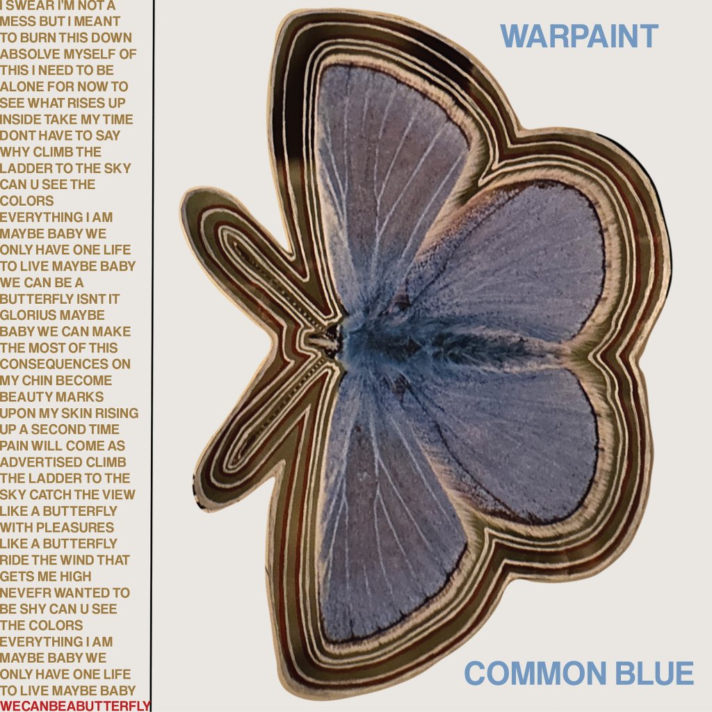 Warpaint - Common Blue”/"Underneath - 7 Inch