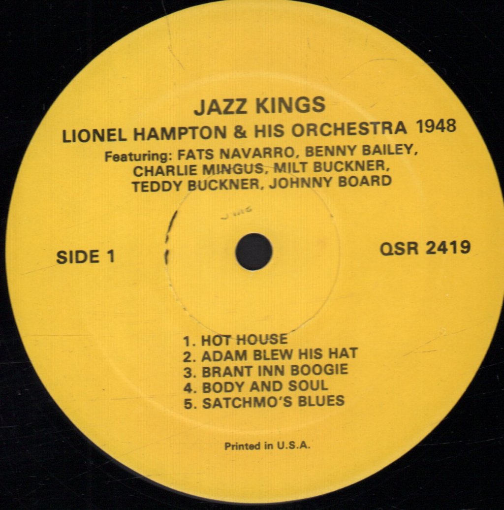 Lionel Hampton And Orchestra - 1948 - Lp