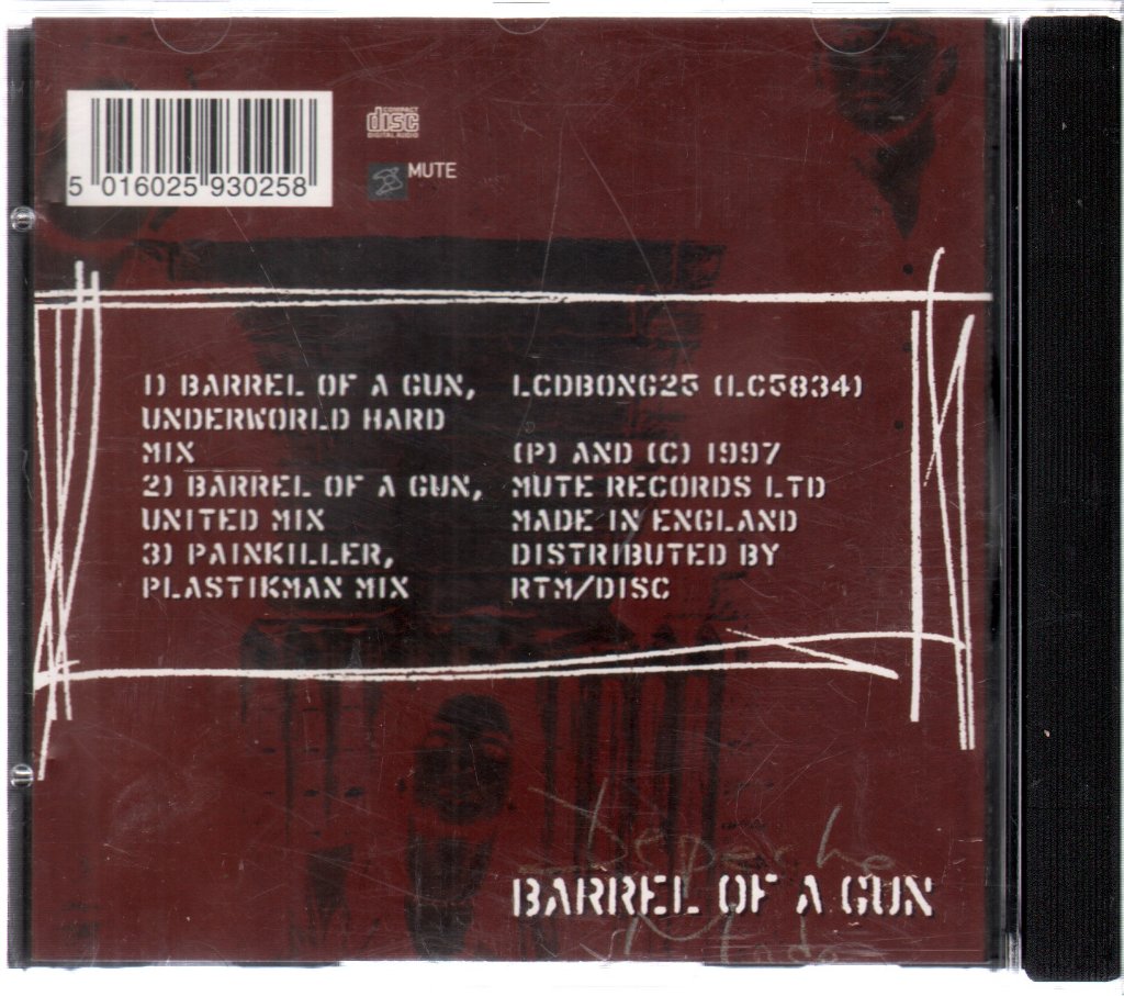 Depeche Mode - Barrel Of A Gun - Cd