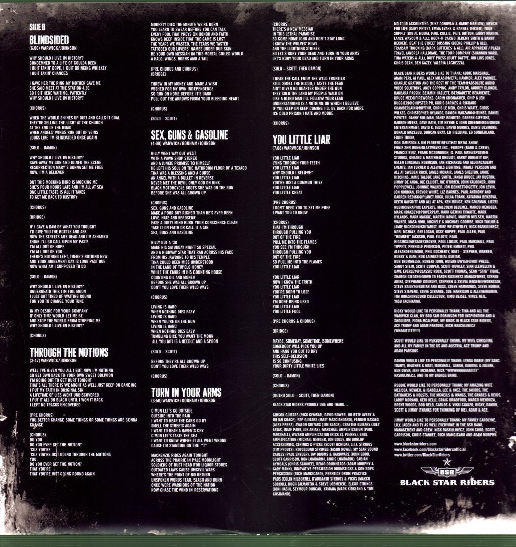 Black Star Riders - Killer Instinct - Lp