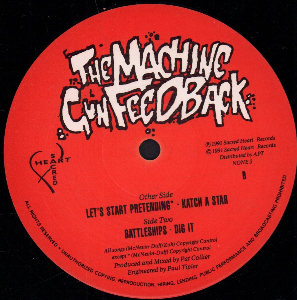 Machine Gun Feedback - Let's Start Pretending - 12 Inch