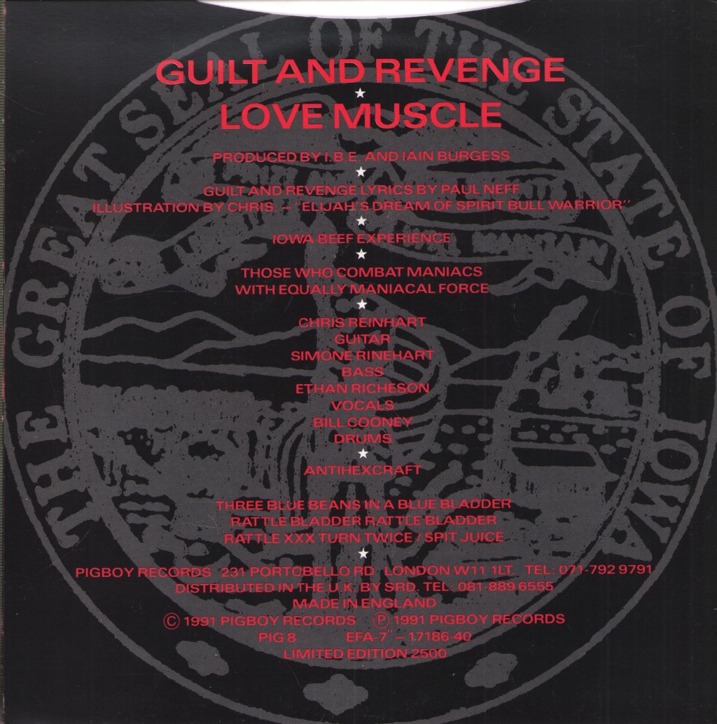 Iowa Beef Experience - Guilt And Revenge - 7 Inch