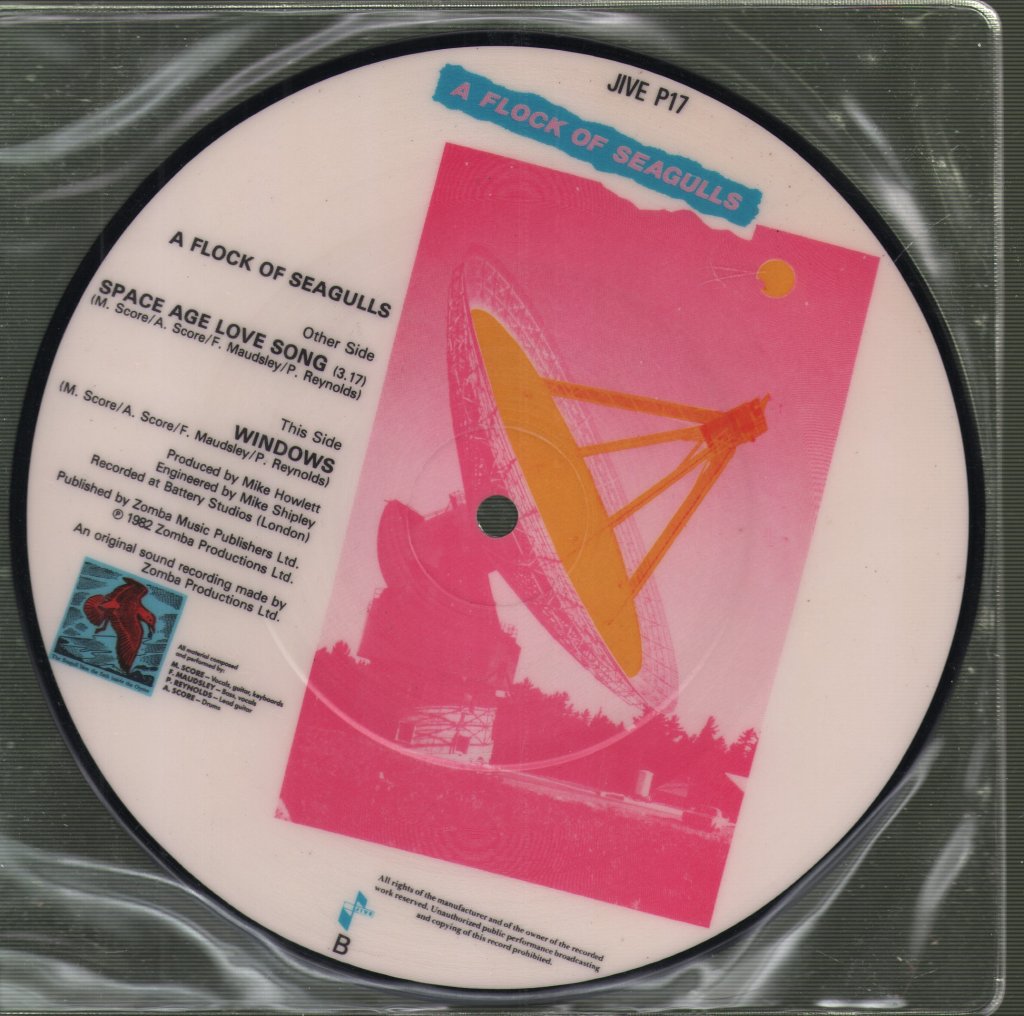 A Flock Of Seagulls - Space Age Love Song - 7 Inch