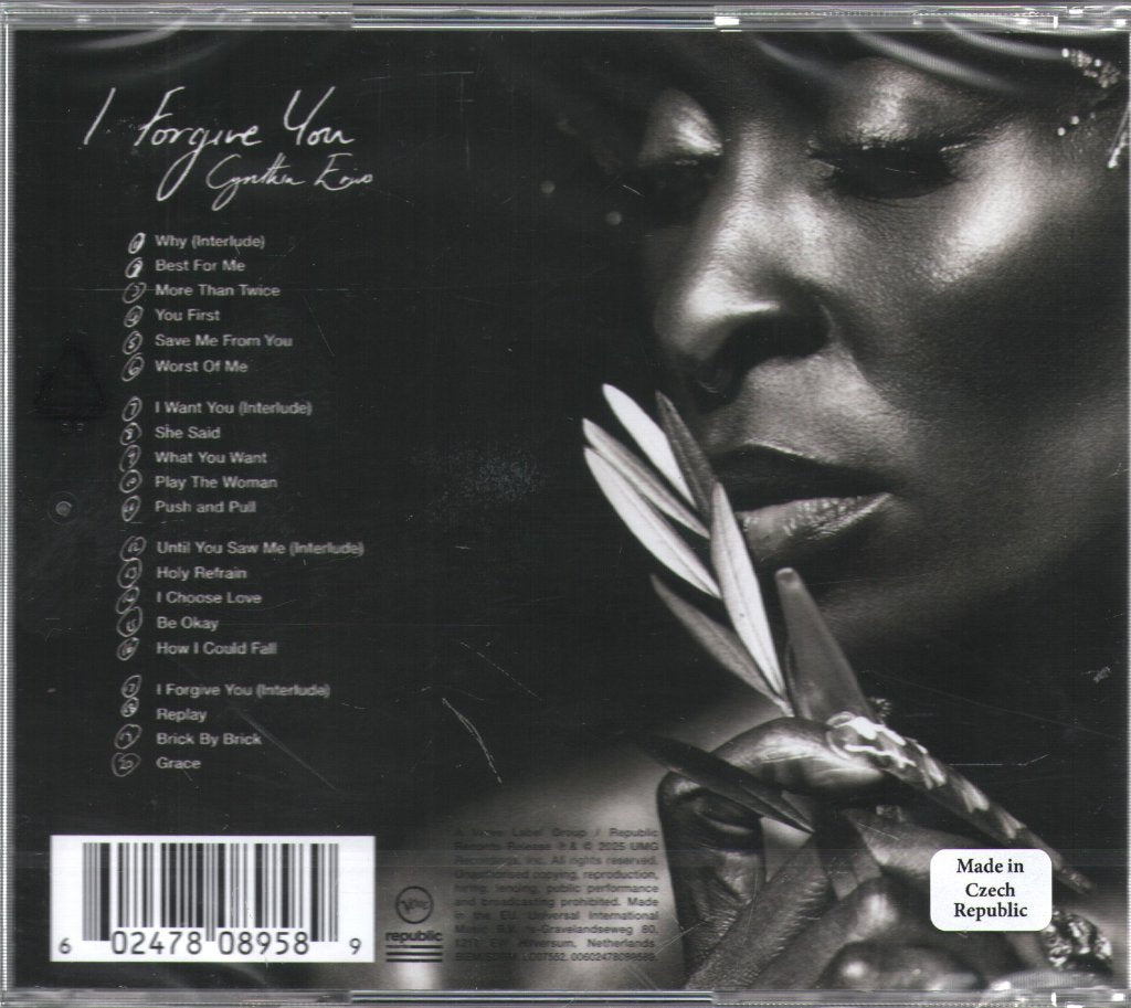 Cynthia Erivo - I Forgive You - Cd