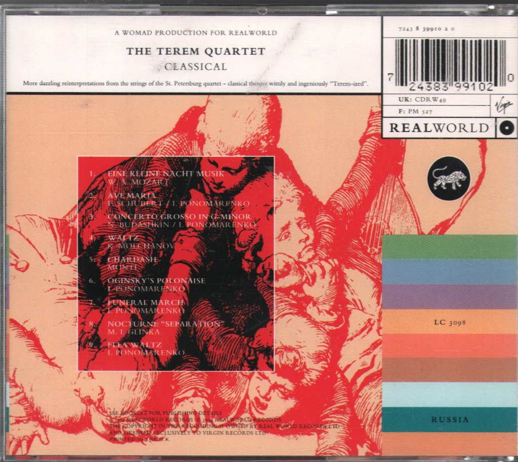 Terem Quartet - Classical - Cd