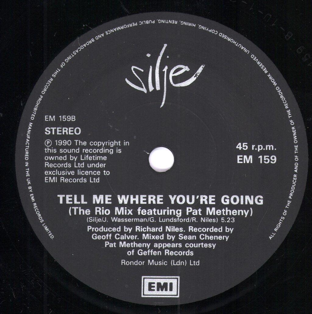 Silje - Tell Me Where You're Going - 7 Inch