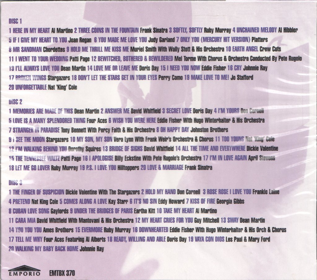 Various Artists - All Time Classic Love Songs - Cd Set