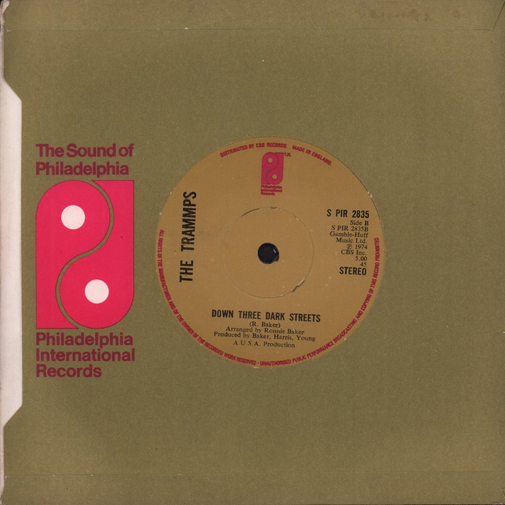 Trammps - Trusting Heart - 7 Inch