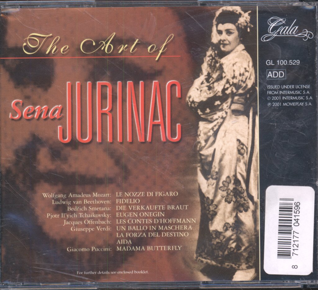 Sena Jurinac - Art Of - Cd Set