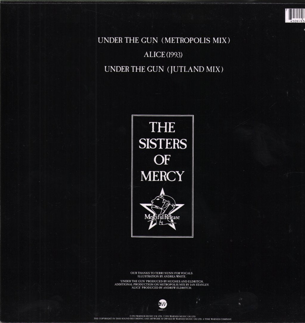Sisters Of Mercy - Under The Gun - 12 Inch