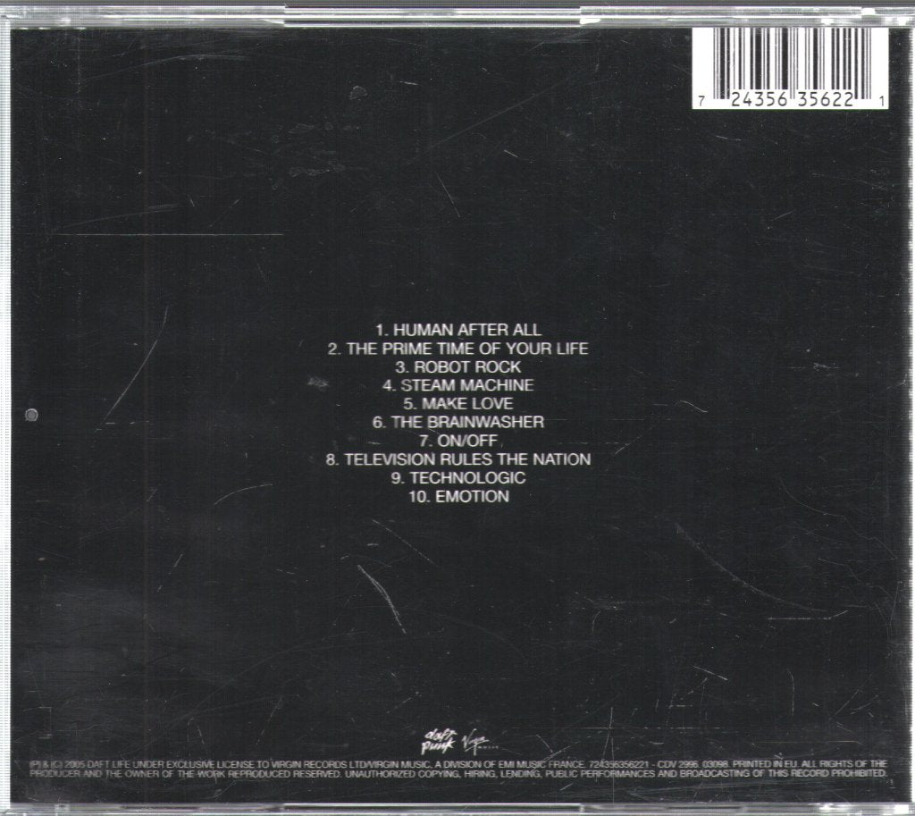 Daft Punk - Human After All - Cd