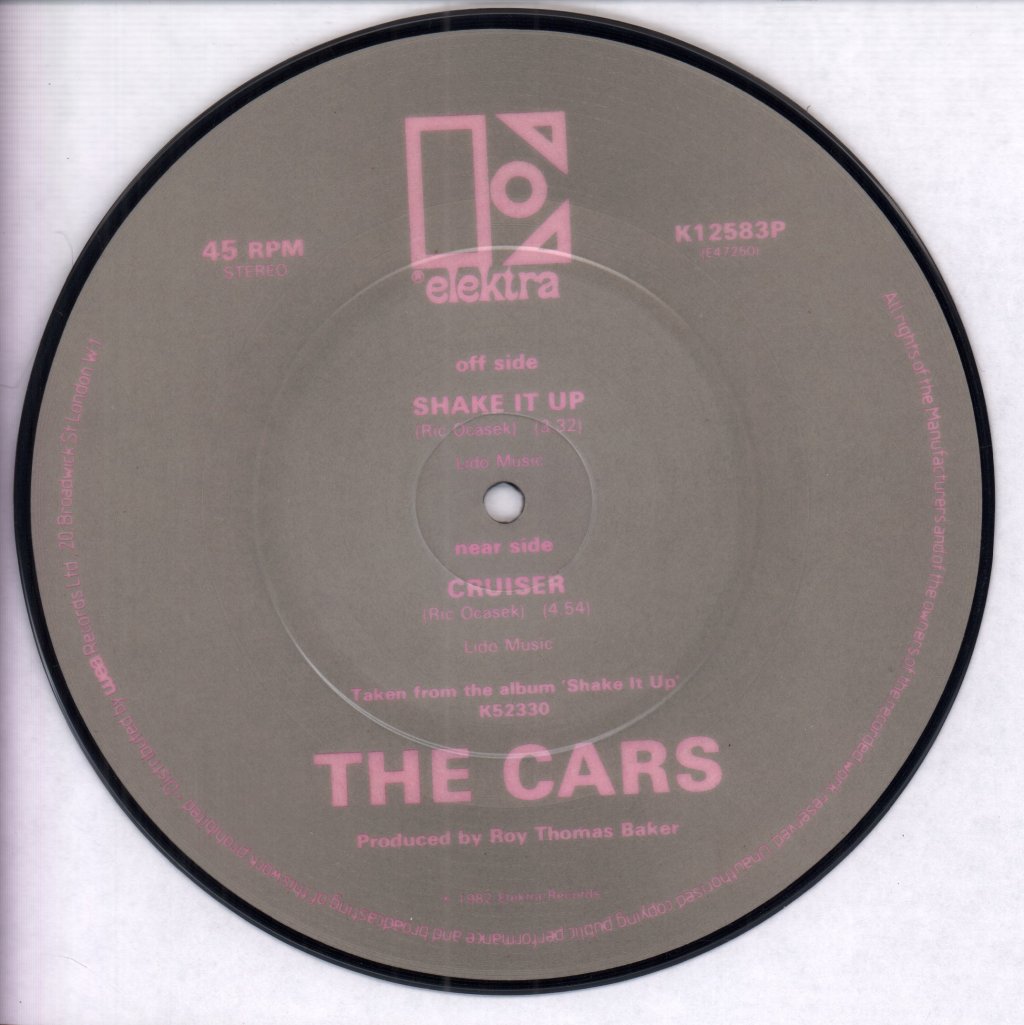 Cars - Shake It Up - 7 Inch