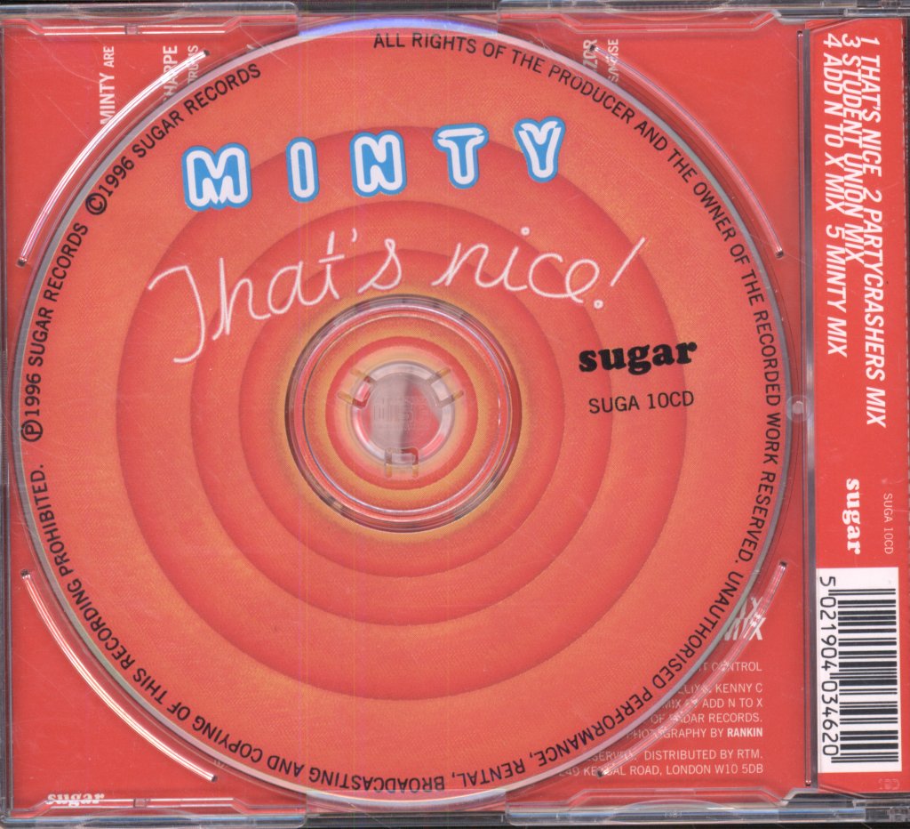 Minty - That's Nice! - Cd