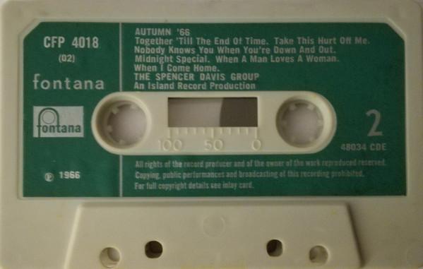 Spencer Davis Group - Autumn '66 - Cassette