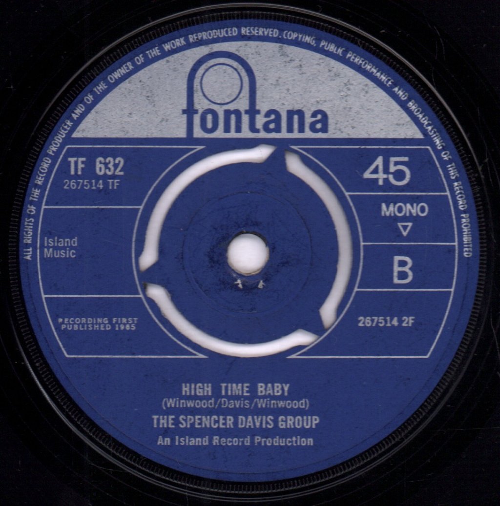 Spencer Davis Group - Keep On Running - 7 Inch