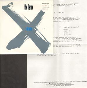 Flame (90'S Band) - X-Streams - 7 Inch