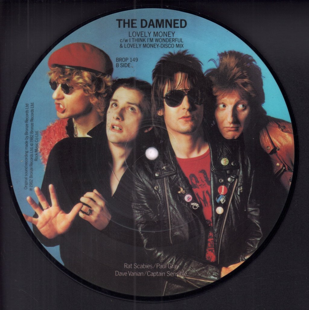 Damned (Punk) - Lovely Money - 7 Inch