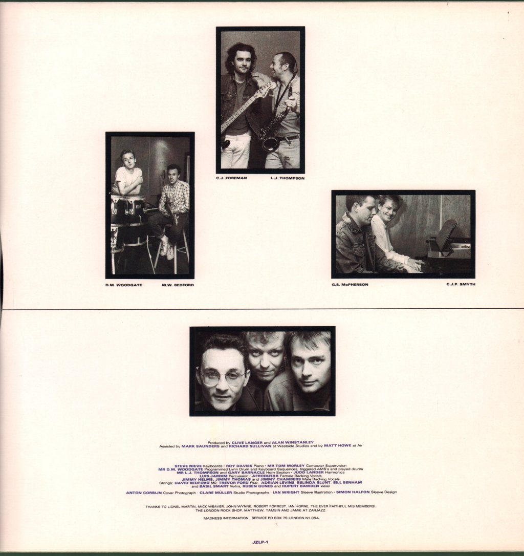 Madness - Mad Not Mad - Lp