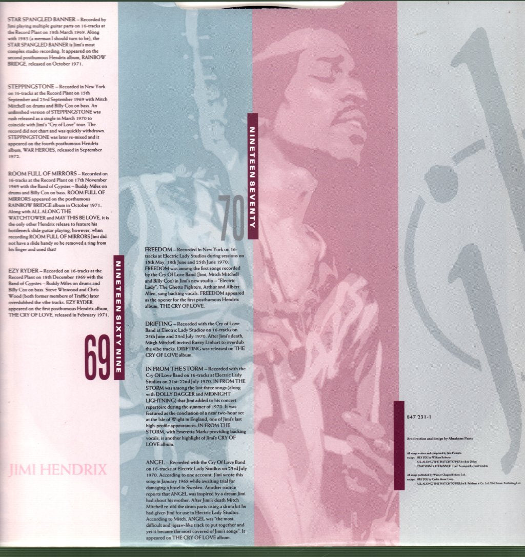 Jimi Hendrix - Cornerstones 1967 - 1970 - Lp