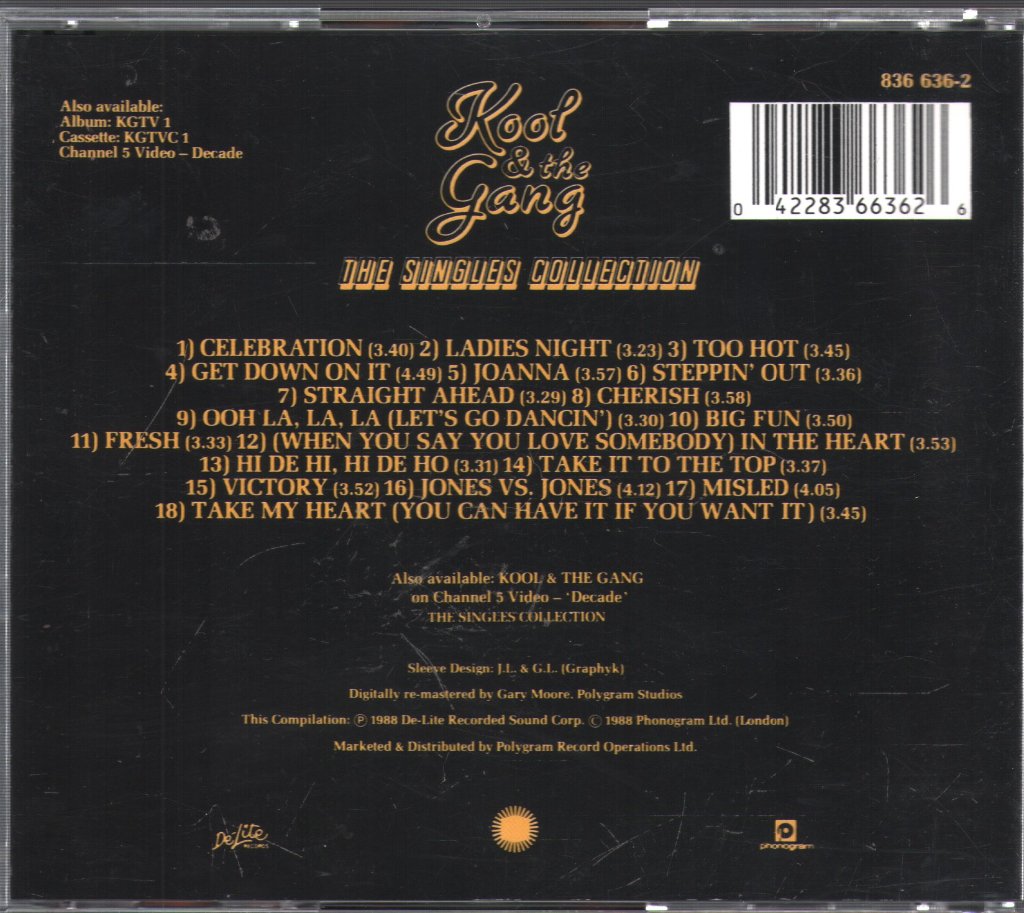 Kool & The Gang - The Singles Collection - Cd