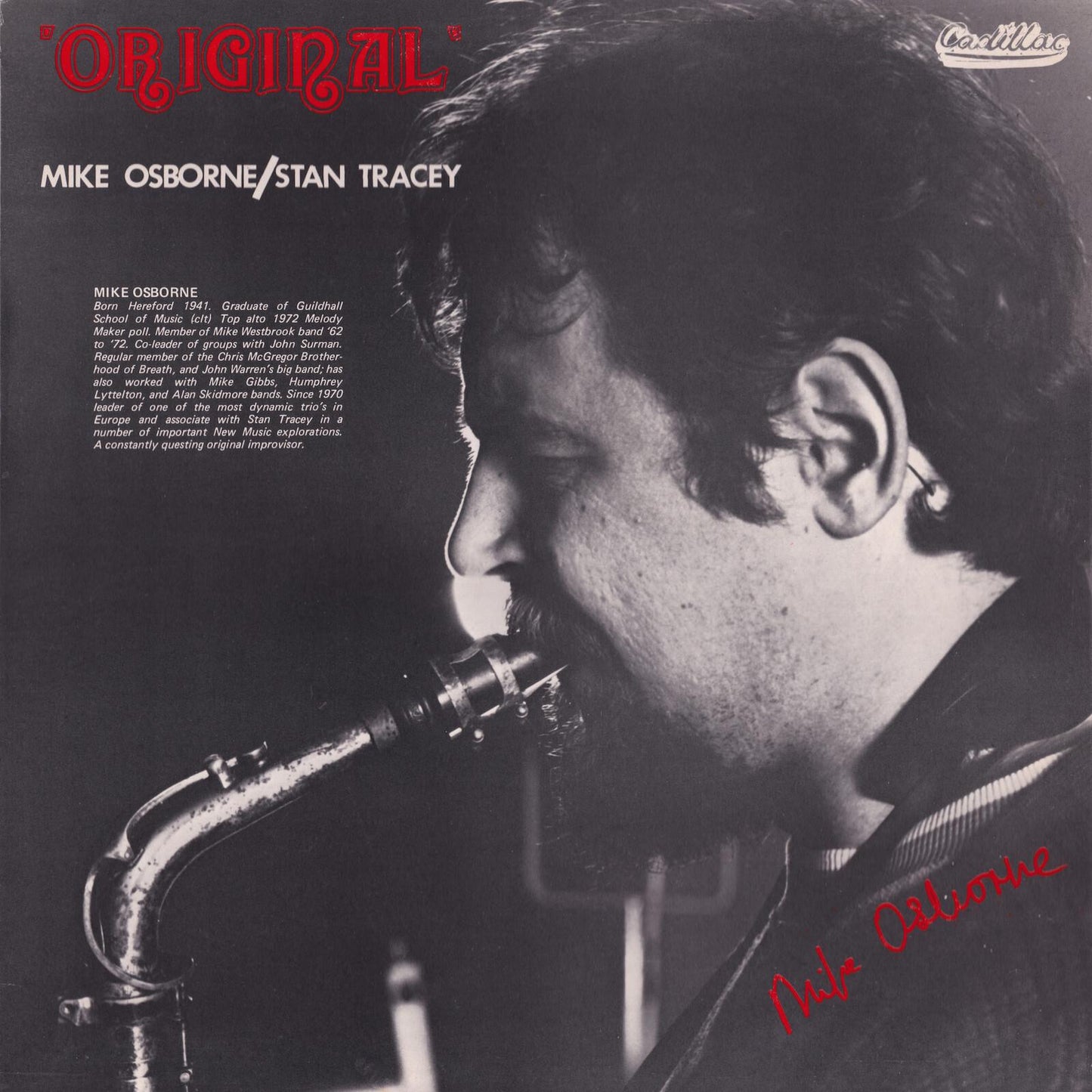 Mike Osborne / Stan Tracey - Original - Cd