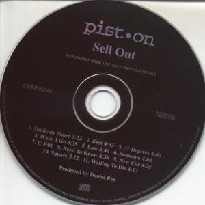 Pist.on - Sell Out - Cd