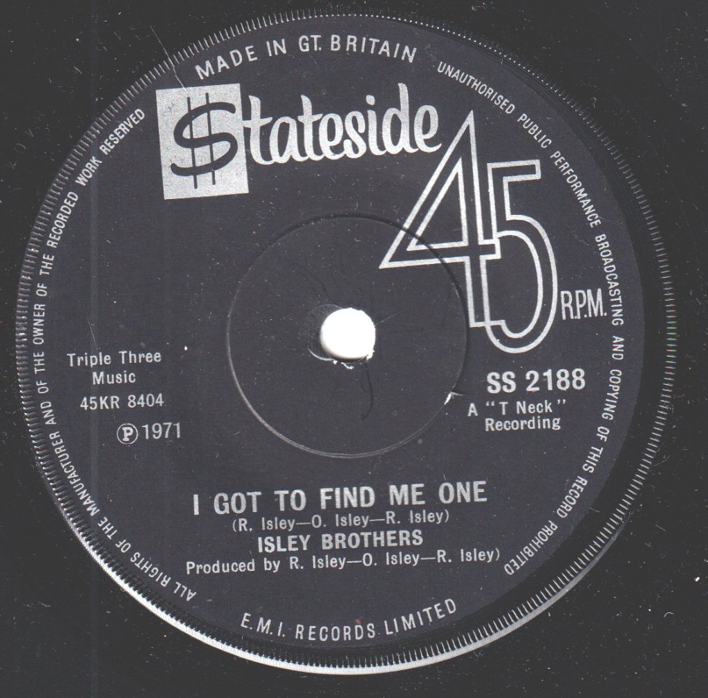 Isley Brothers - Warpath - 7 Inch