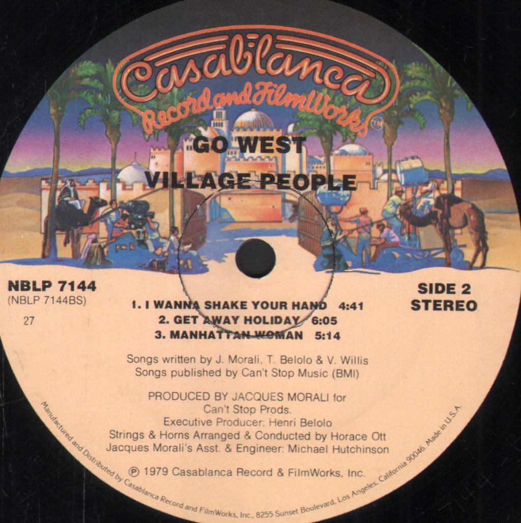 Village People - Go West - Lp