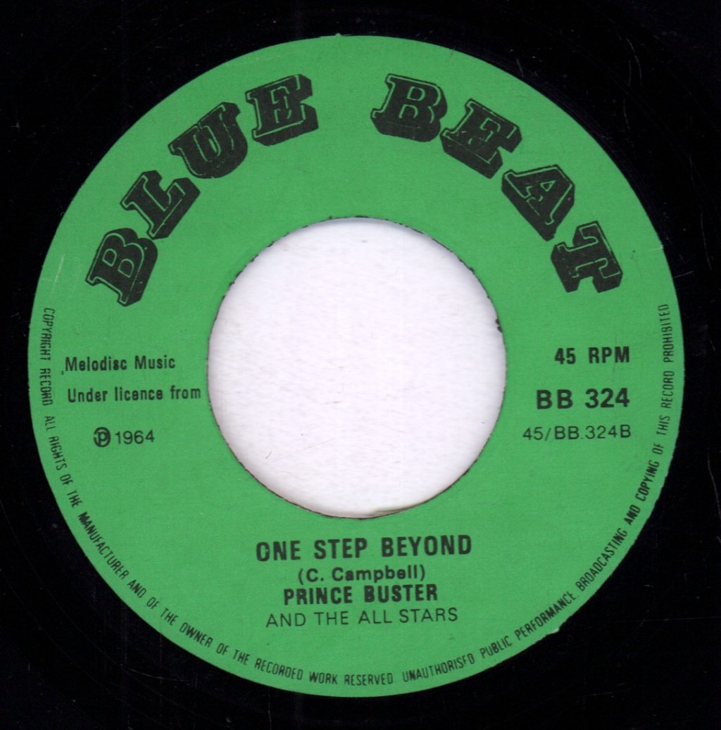 Prince Buster - Al Capone - 7 Inch
