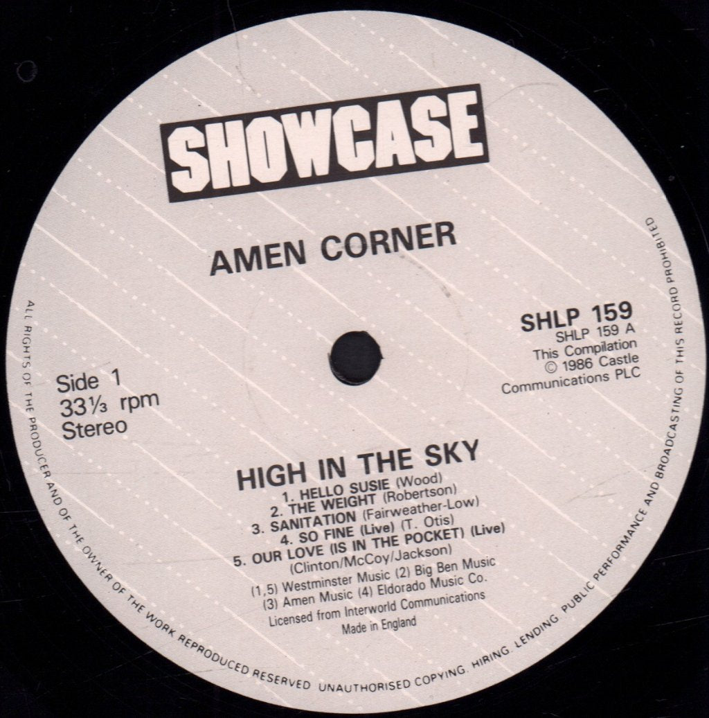 Amen Corner - High In The Sky - Lp
