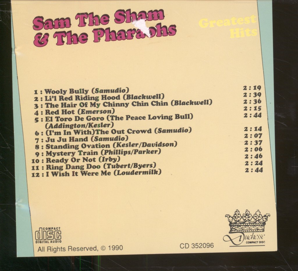 Sam The Sham & The Pharaohs - Greatest Hits - Cd
