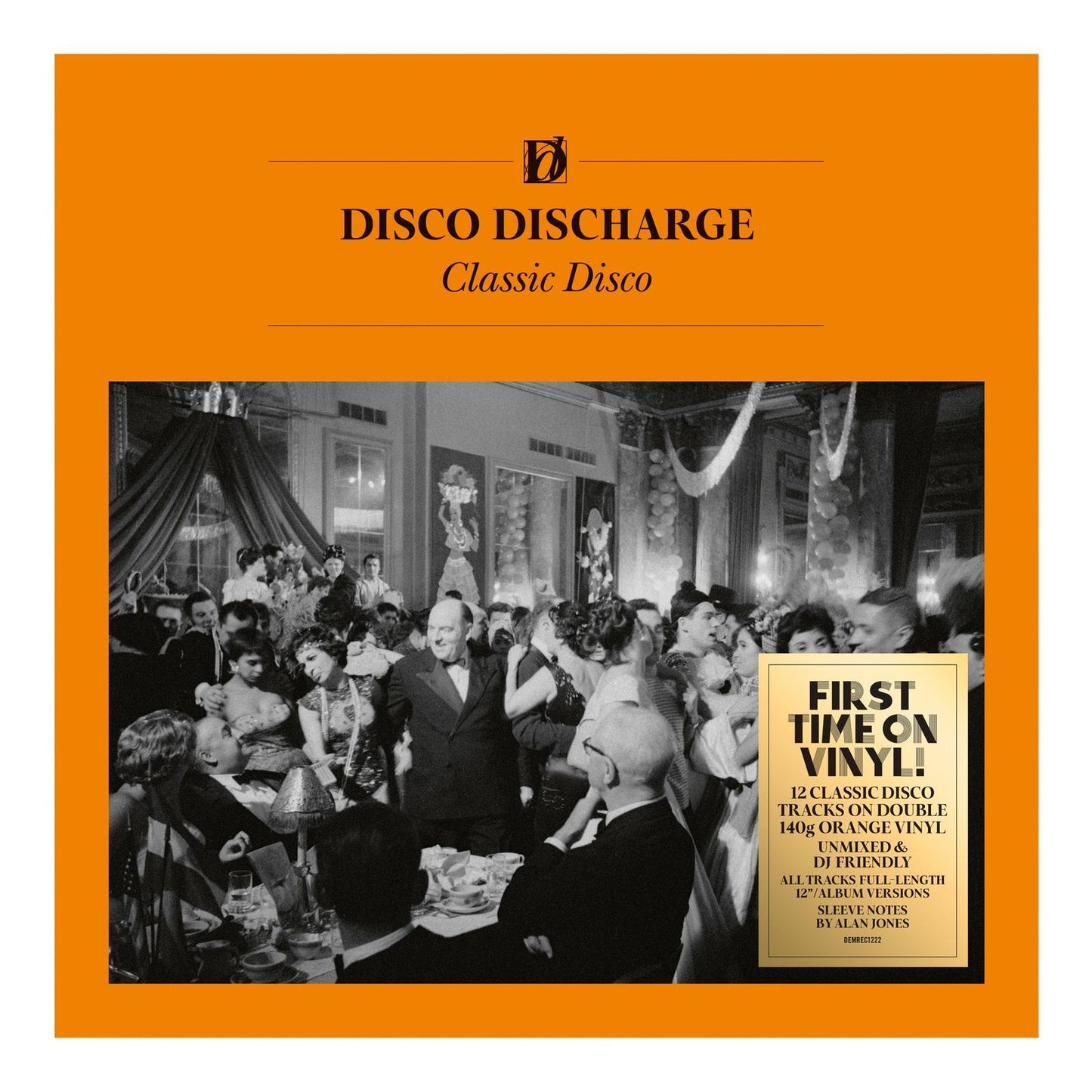 Various Artists - Disco Discharge: Classic Disco (2lp Orange Vinyl) - Double Lp