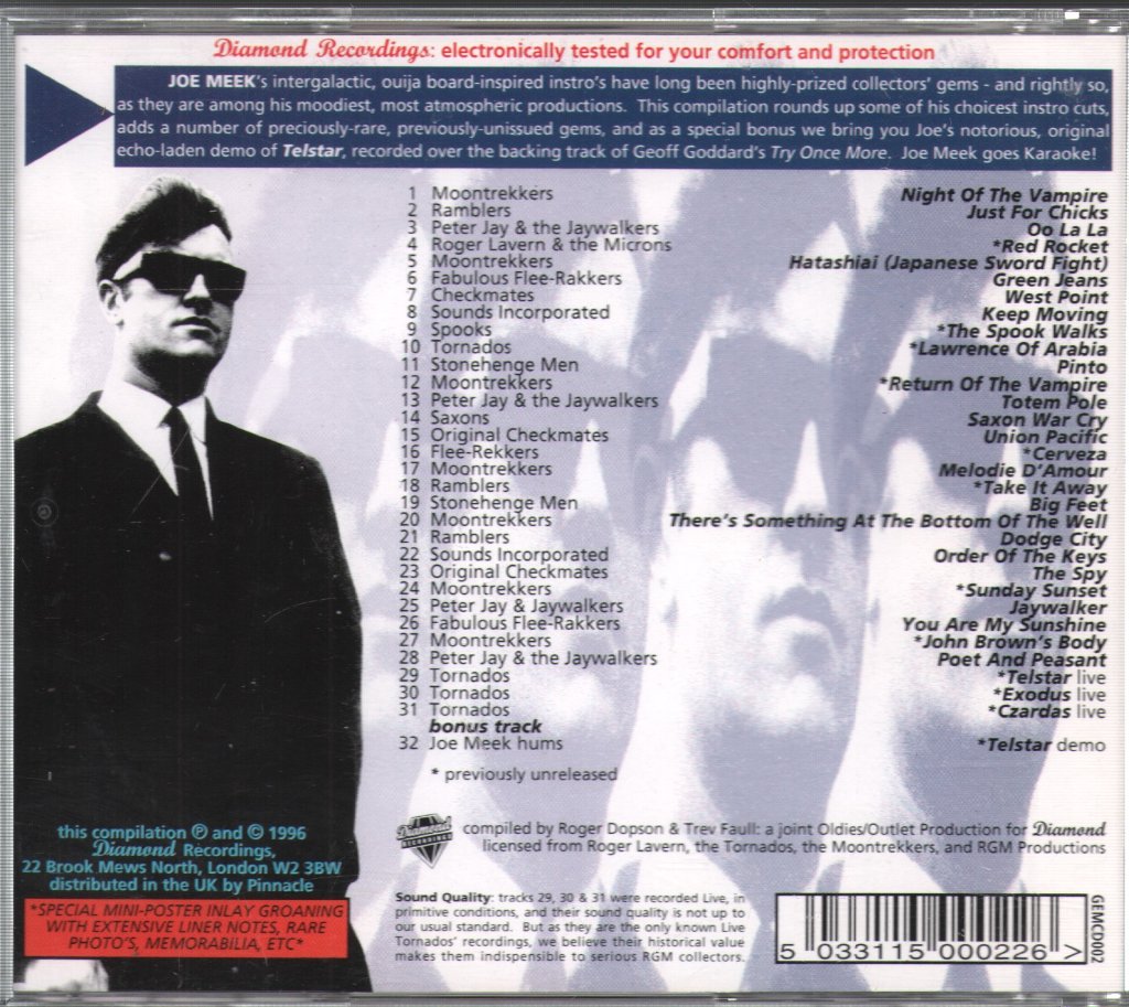 Joe Meek - Joe Meek Collection: Intergalactic Instro's - Cd
