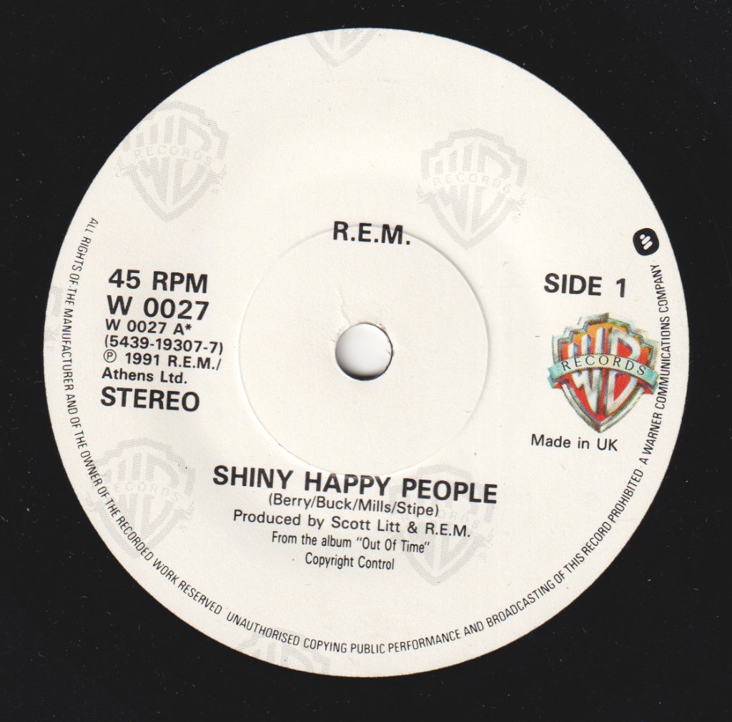 REM - Shiny Happy People - 7 Inch