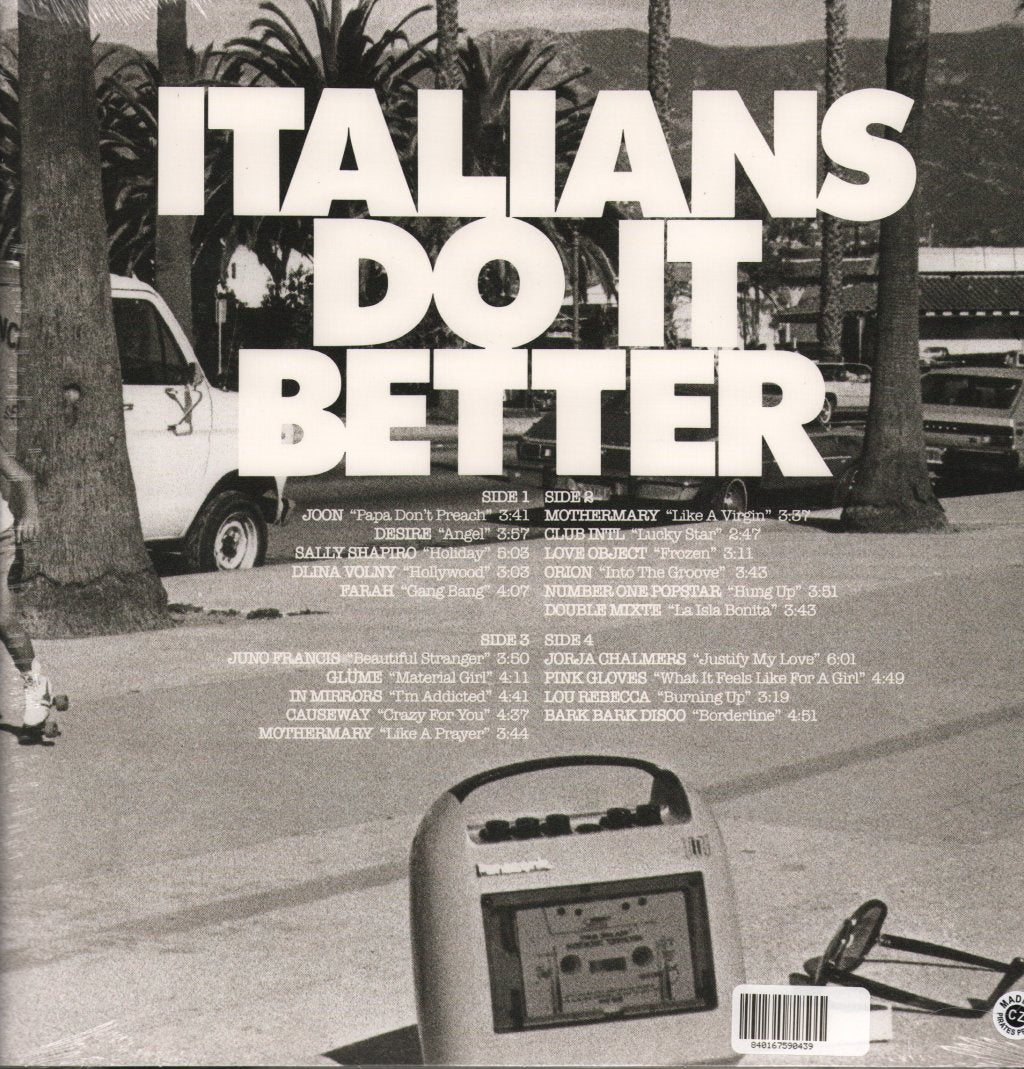 Various Artists - Italians Do it Better (A Tribute to Madonna) - Double Lp