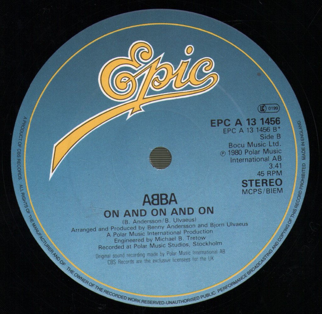 ABBA - Lay All Your Love On Me - 12 Inch