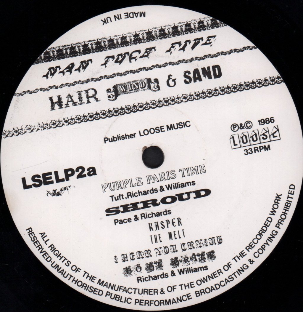 Nan Tuck Five - Hair Wind and Sand - Lp