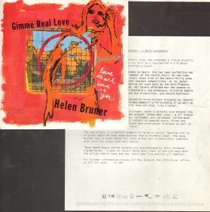 Helen Bruner - Gimme Real Love - 7 Inch