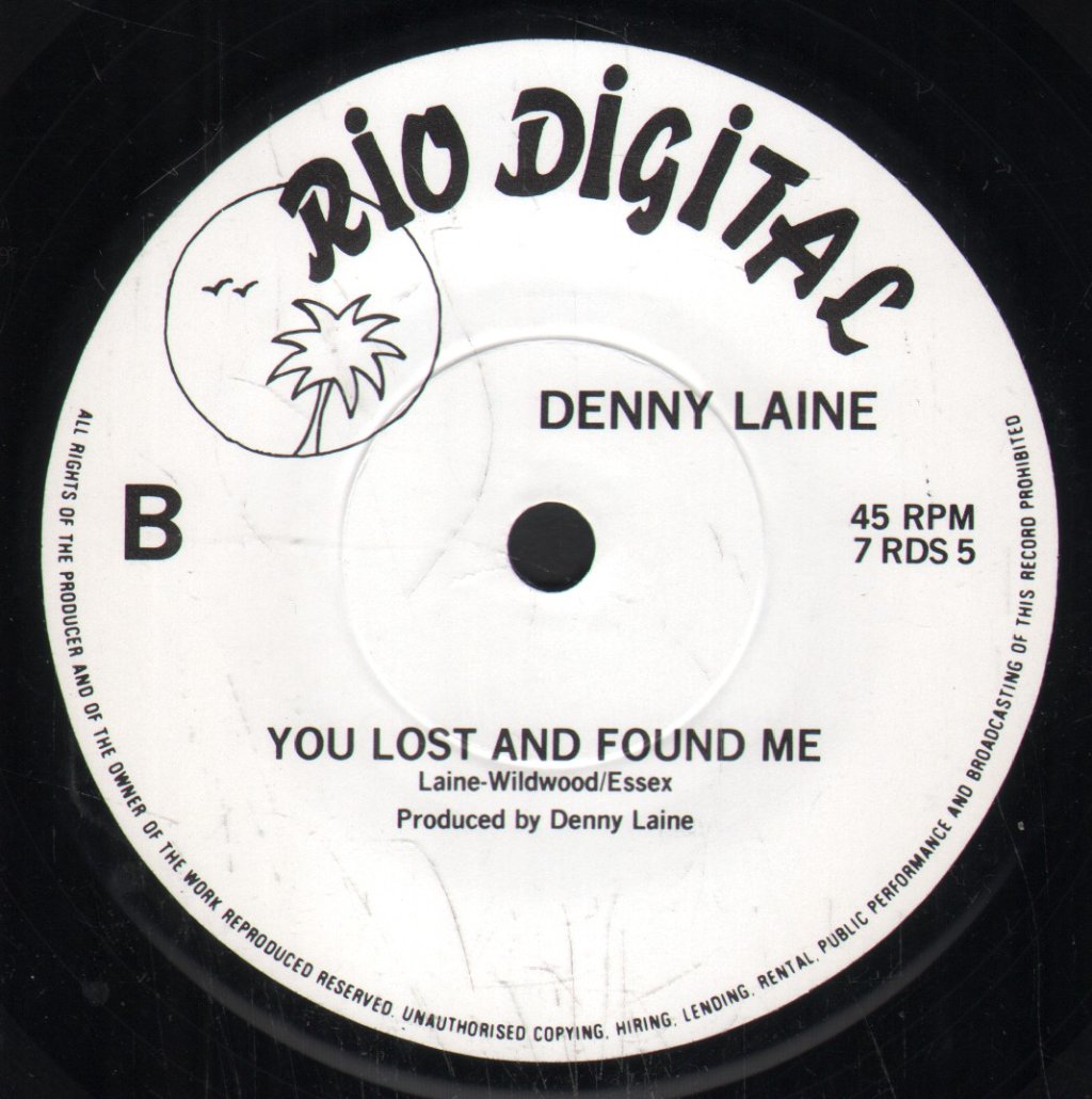 Denny Laine - Go Now - 7 Inch